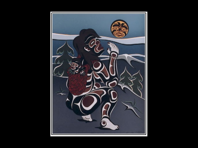 MH: Tsonoqua, serigraph - Click Image to Close